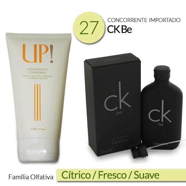 Hidratante UP! 27 CK BE 150Gramas- Unissex