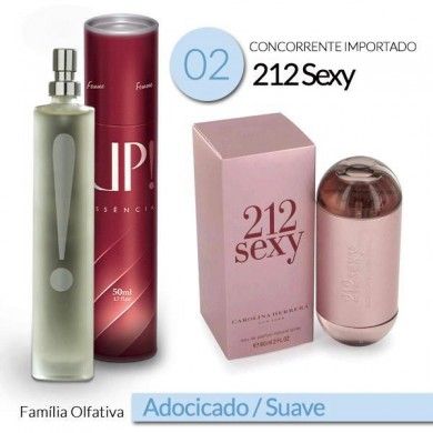 UP!02  212 Sexy- Feminino 50ml